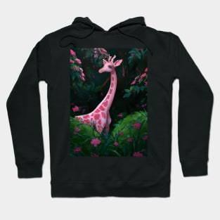 Pink Giraffe Hoodie